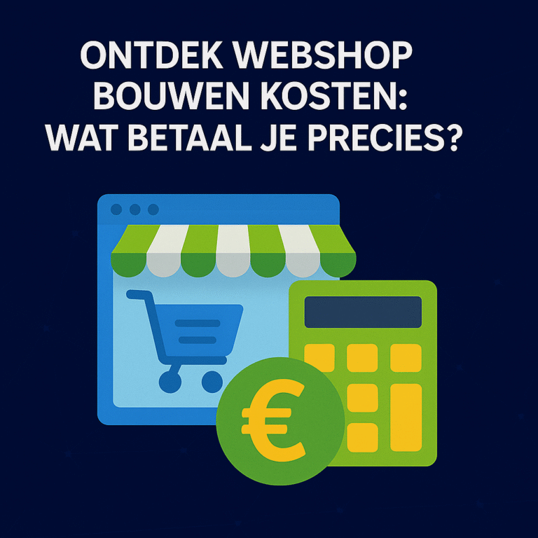 webshop bouwen kosten