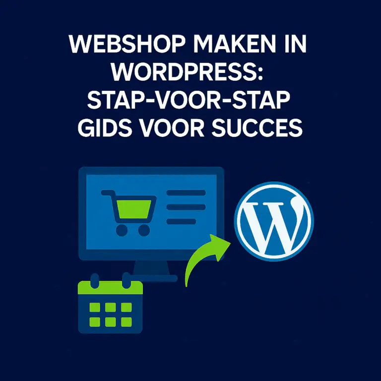 webshop maken in wordpress