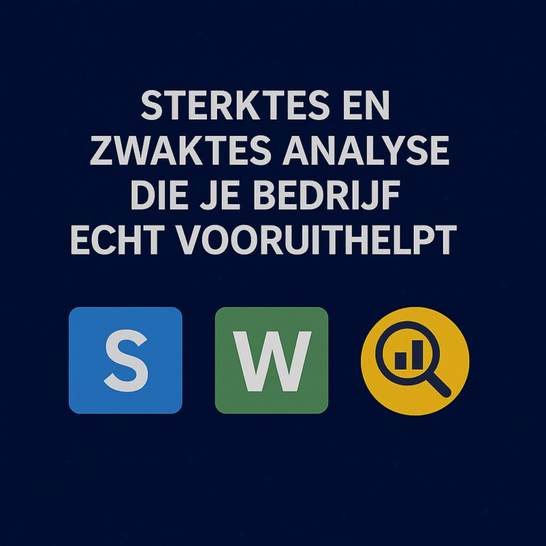 Sterktes en zwaktes analyse