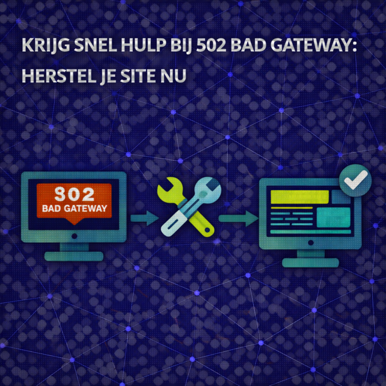 502 bad gateway