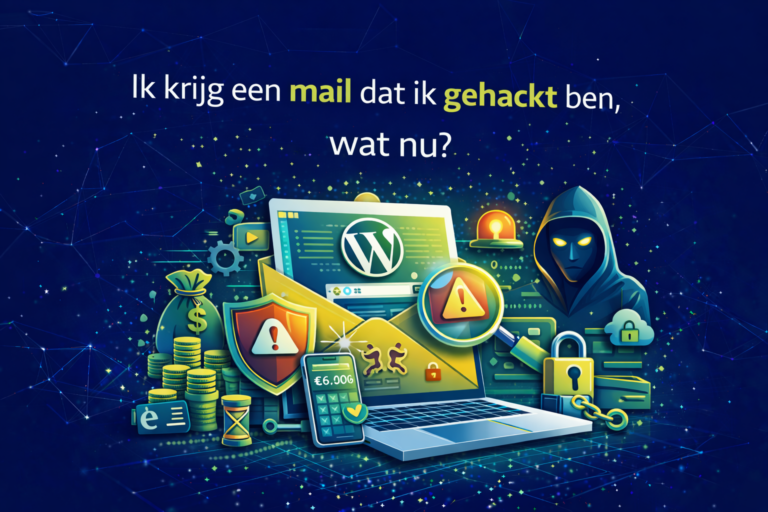 Ik krijg een mail dat ik gehackt ben