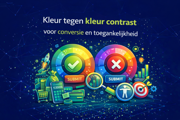 Kleur tegen kleur contrast