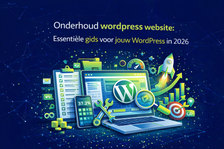 Onderhoud wordpress website