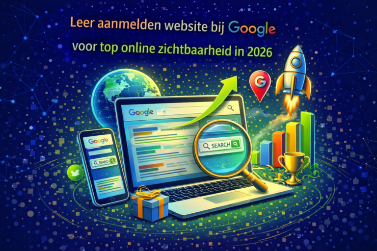 aanmelden website bij google
