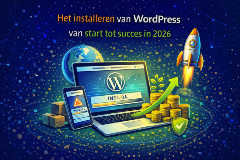 installeren van WordPress