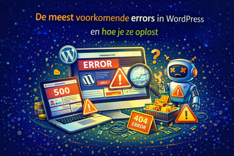 meest voorkomende errors in WordPress