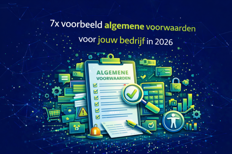 voorbeeld algemene voorwaarden