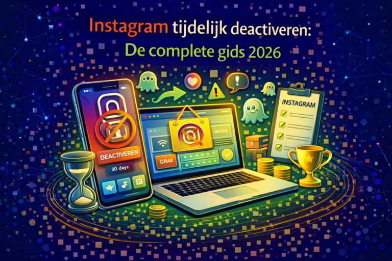 Instagram tijdelijk deactiveren