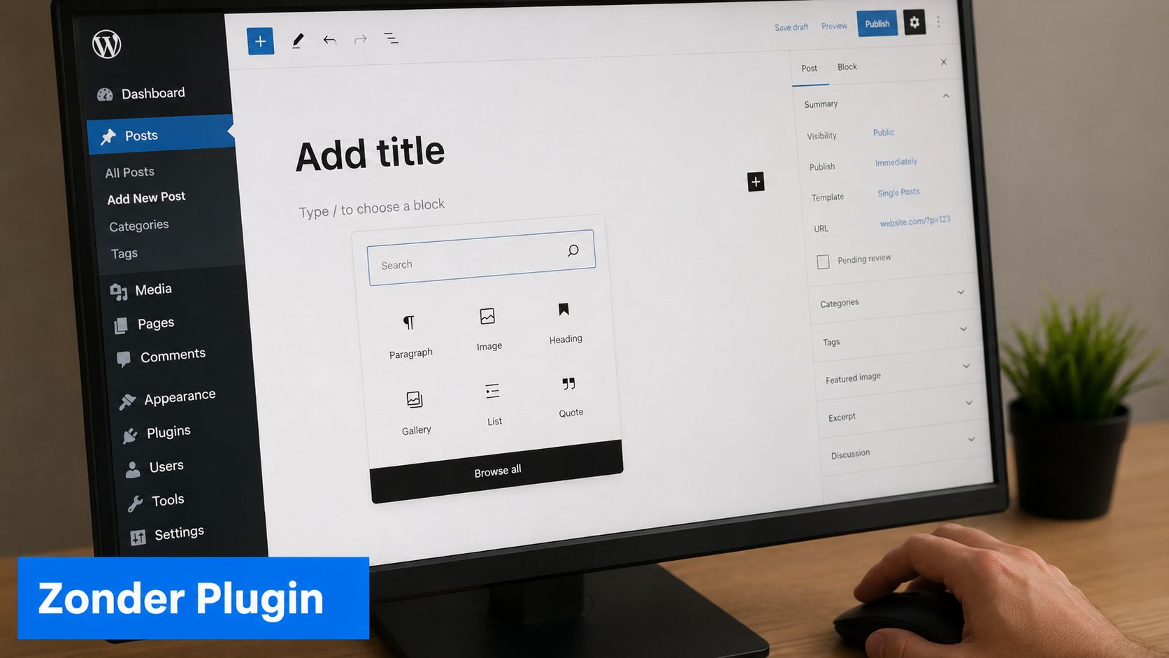 Dupliceren zonder plugins met de WordPress editor