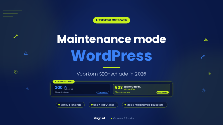 Maintenance mode wordpress