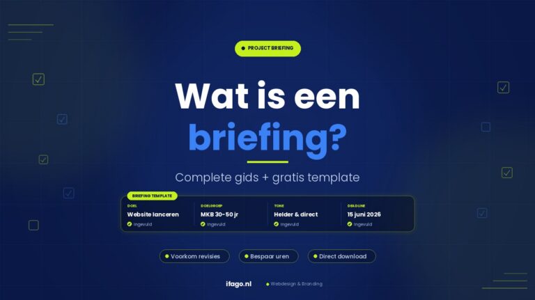 Wat is een briefing