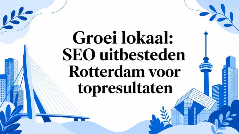 seo outsourcing rotterdam cityscape