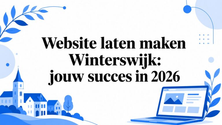 website design winterswijk laptop illustration